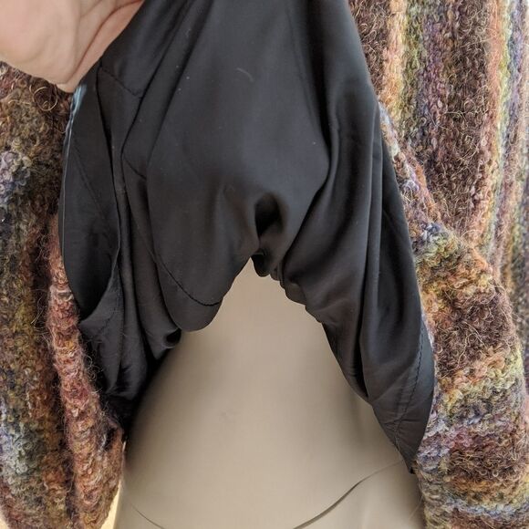 𝅺vintage mohair wool blend metallic button up jacket - Picture 10 of 12